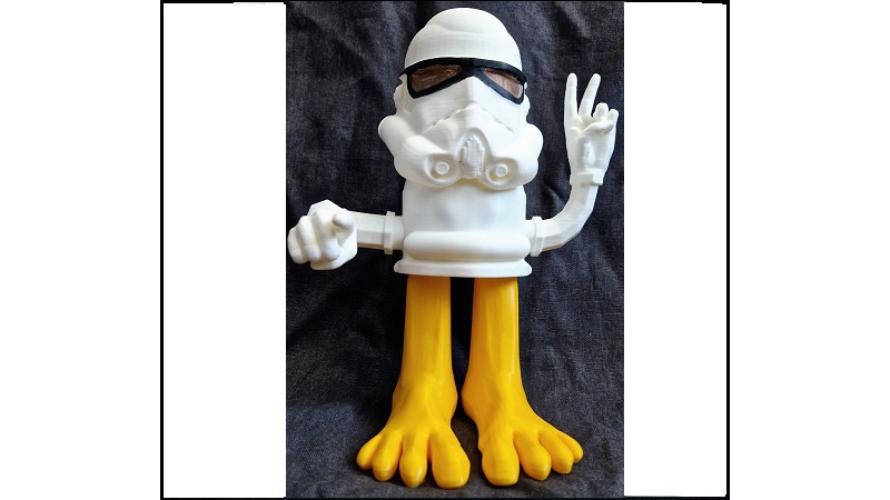 Michel_Derozier Creation3D Mini comic-trooper 1